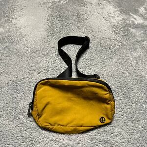 Lululemon Everywhere Belt Bag Fanny Pack Mustard Yellow